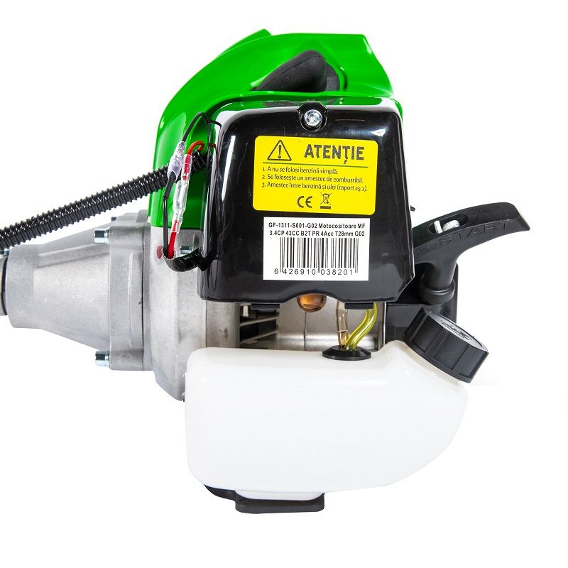 Motocoasa pe benzina Micul Fermier GF-1311, 2 timpi, 2.5 kW, 3.4